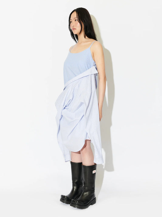 Charles Jeffrey LOVERBOY Hup Slip Dress Blue