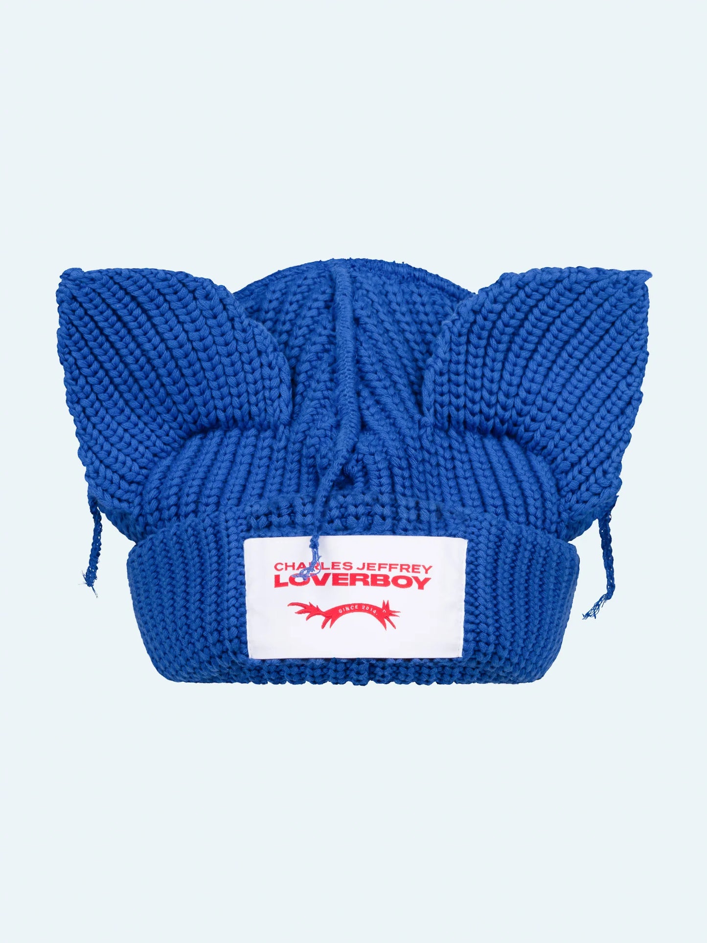 Charles Jeffrey LOVERBOY Chunky Ears Beanie Blue
