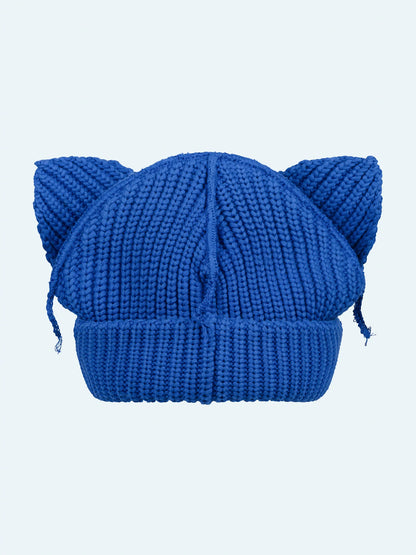 Charles Jeffrey LOVERBOY Chunky Ears Beanie Blue