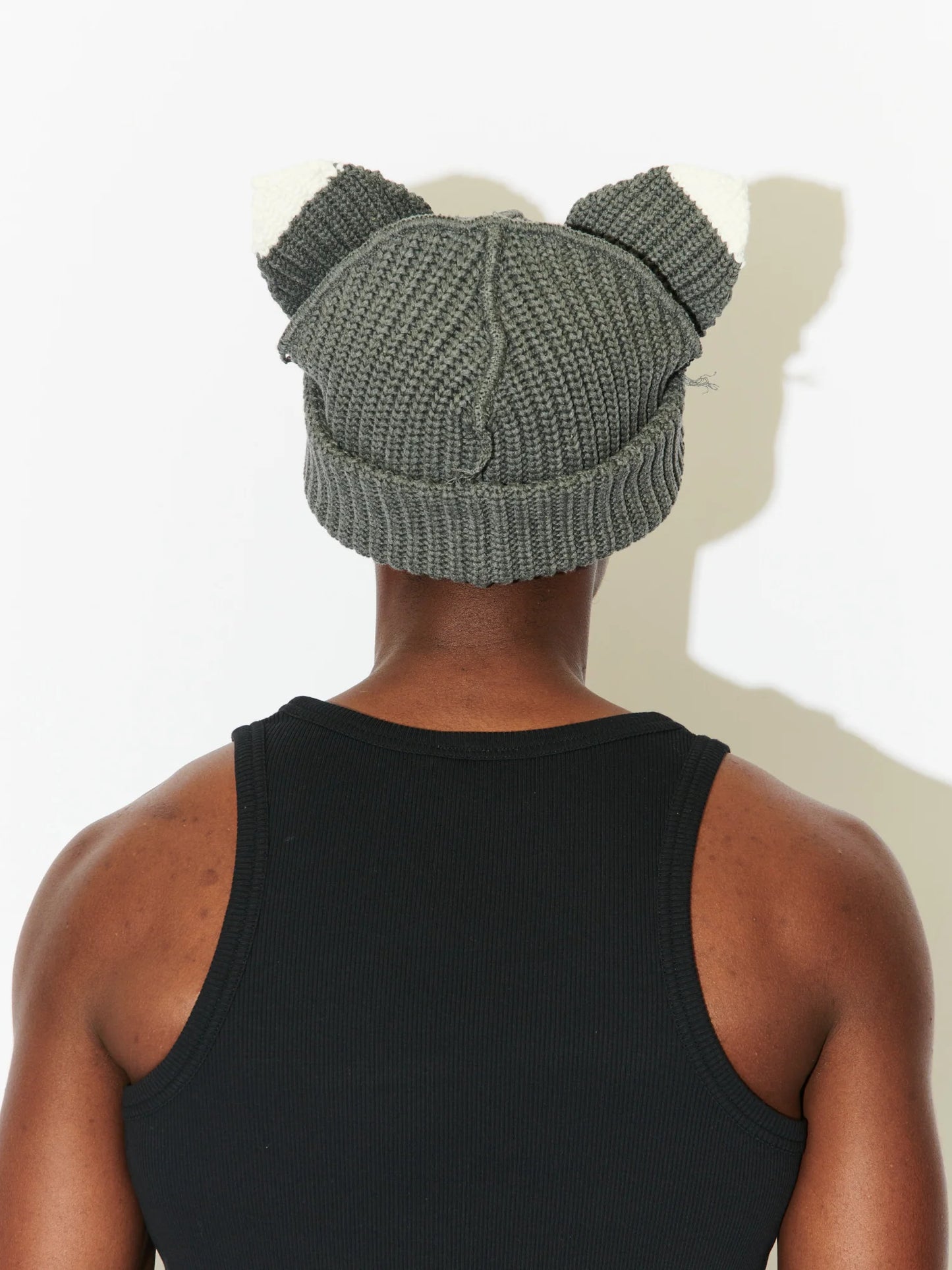 Charles Jeffrey LOVERBOY Chunky Ears Beanie Grey