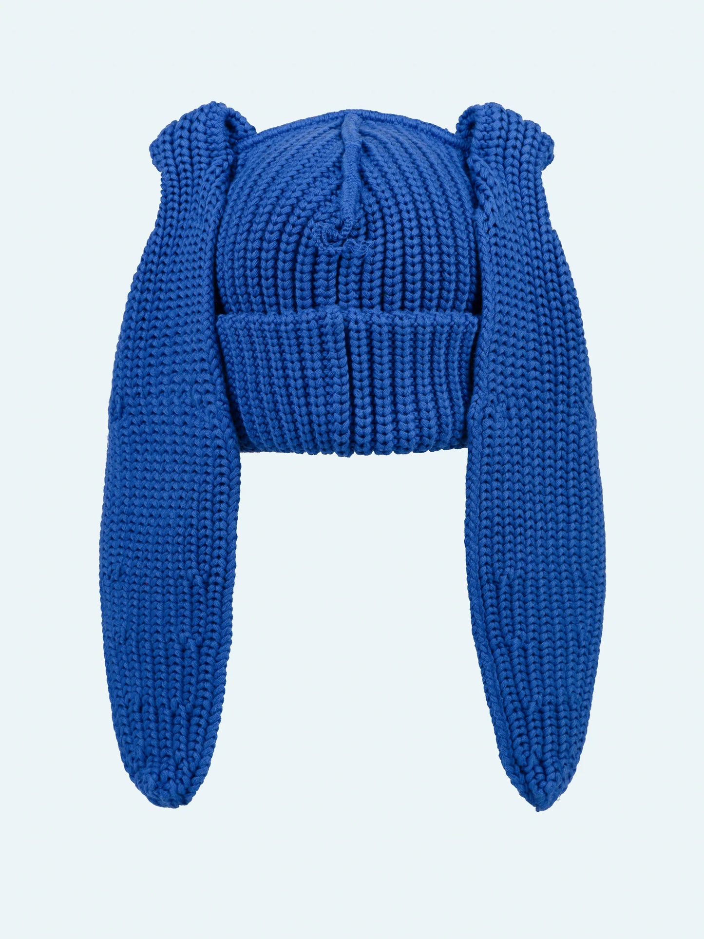 Charles Jeffrey LOVERBOY Chunky Rabbit Beanie Blue