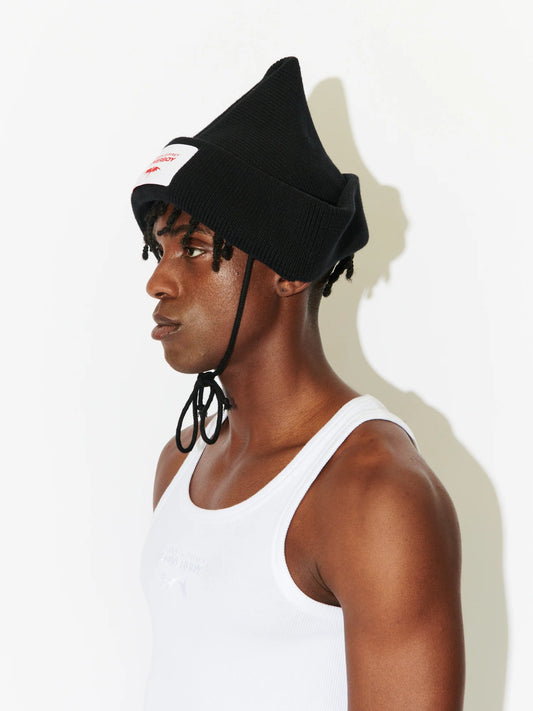 Charles Jeffrey LOVERBOY Paper Boat Beanie Black