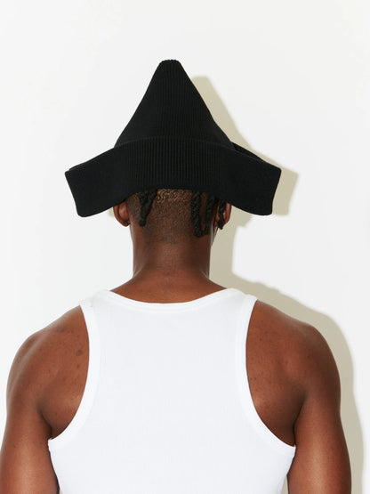 Charles Jeffrey LOVERBOY Paper Boat Beanie Black