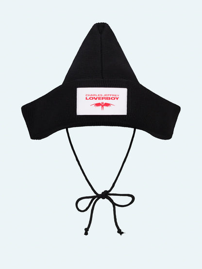 Charles Jeffrey LOVERBOY Paper Boat Beanie Black