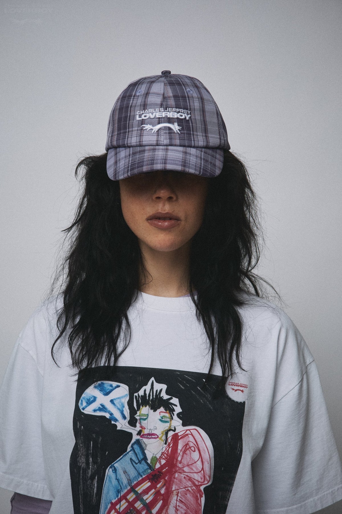 Charles Jeffrey LOVERBOY Logo Cap Purple