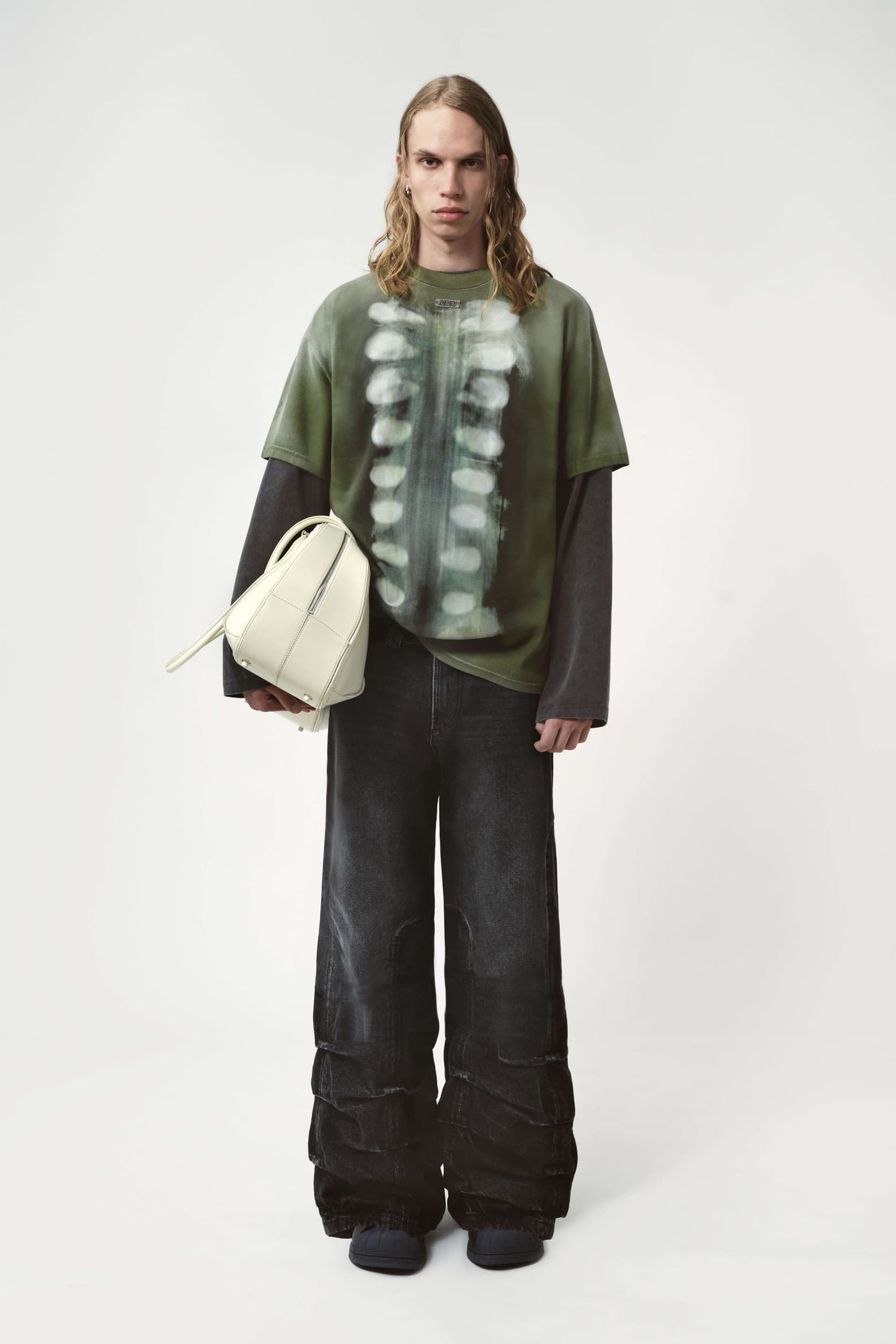 AVAVAV Smock Detailed Jeans Stonewash Black