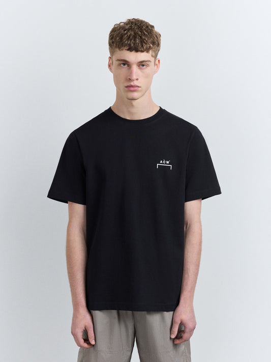 A Cold Wall Follet Logo T-Shirt Black