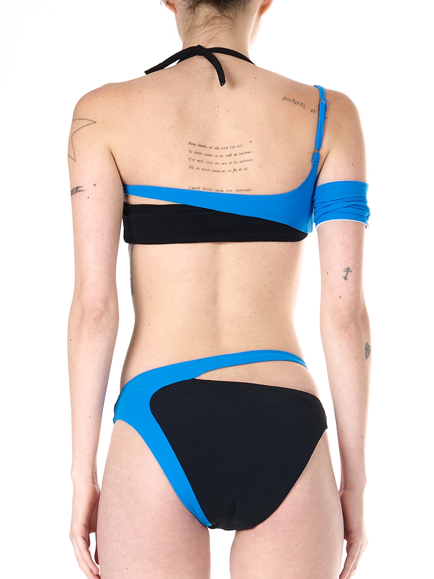 Ottolinger Bikini Top Black & Blue