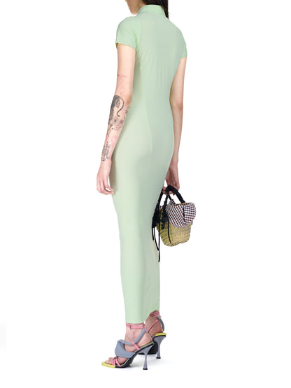 Ottolinger Twisted Reversable Dress Mint/Cream