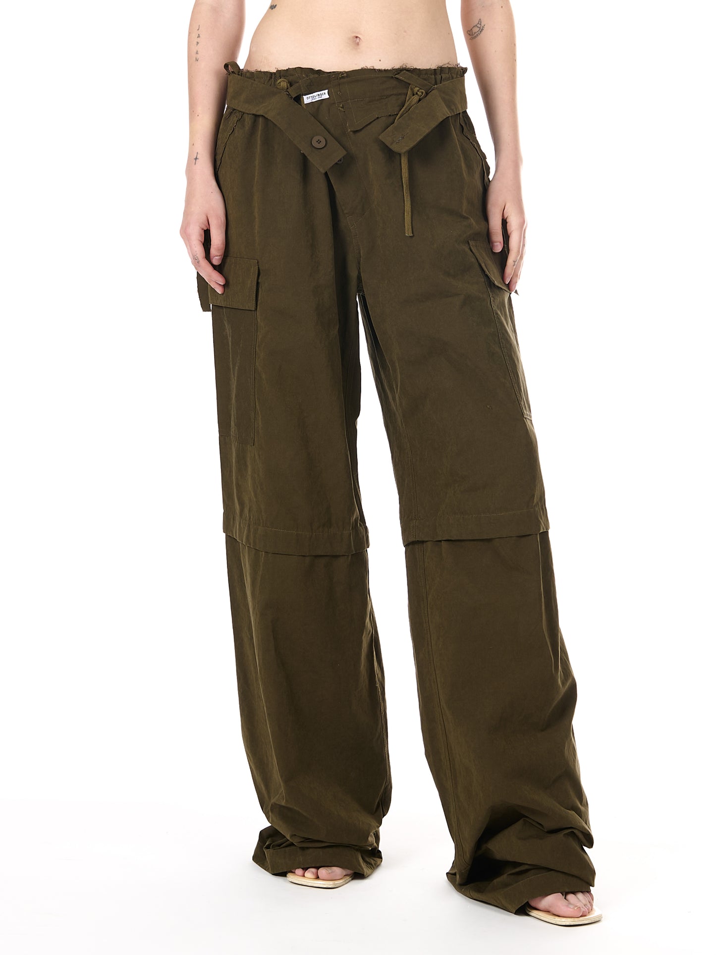 Ottolinger Baggy Cargo Pants Green