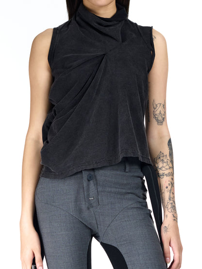 Ottolinger Shifted Sleeve Top Black