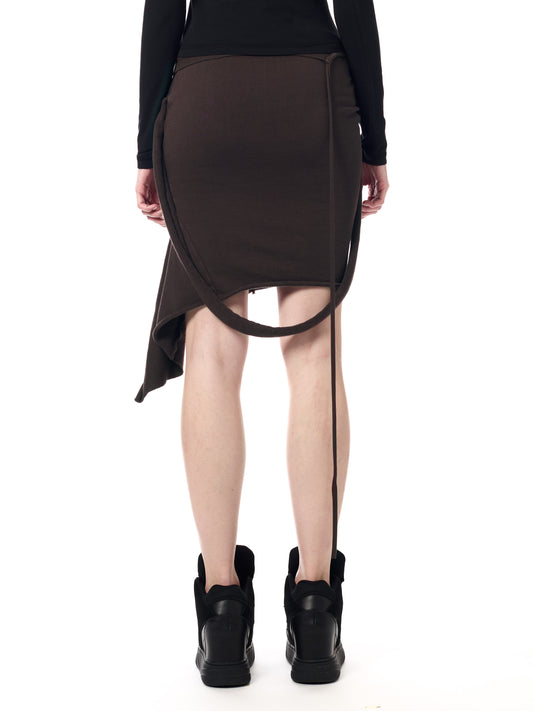 Ottolinger Jersey Pencil Skirt Brown