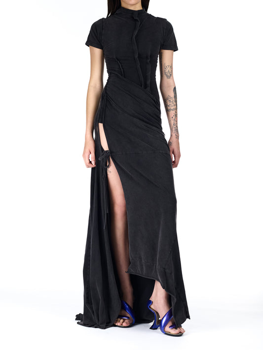 Ottolinger Adaptive Maxi Dress Black