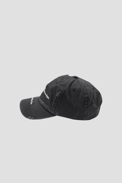 MISSBHV We Circle Washed Cap Black