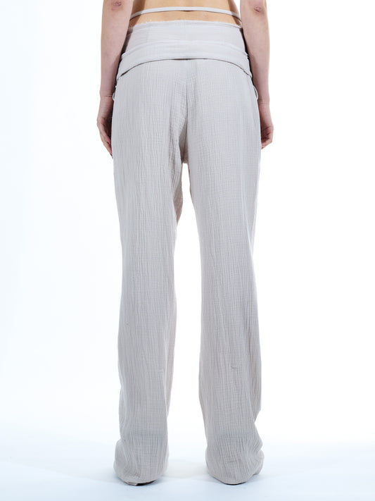 Ottolinger Double Fold Mousseline Suit Pant Beige