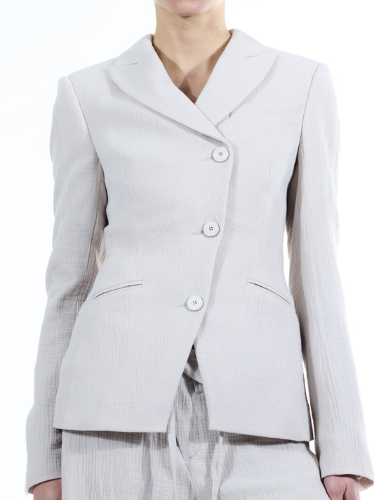Ottolinger Fitted Mousseline Blazer Beige