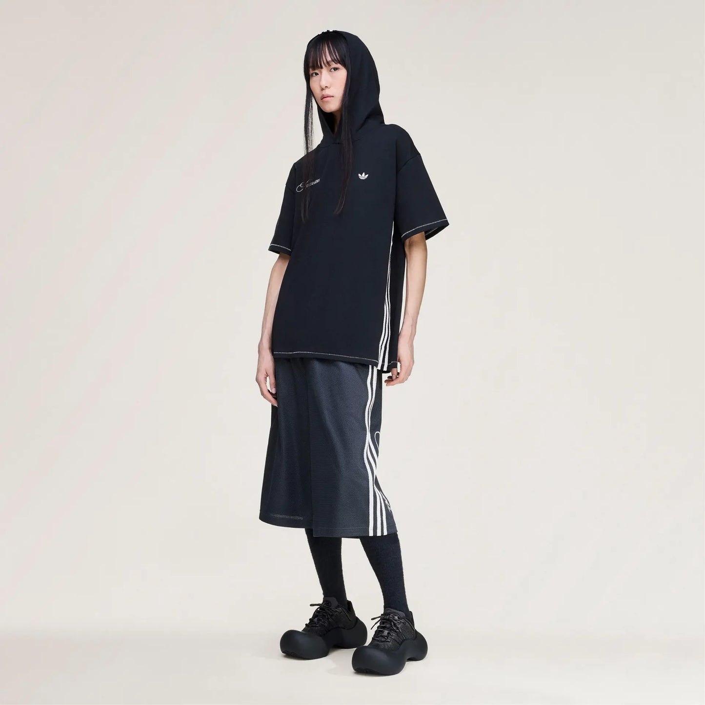 adidas Originals by AVAVAV Hooded Tee Black