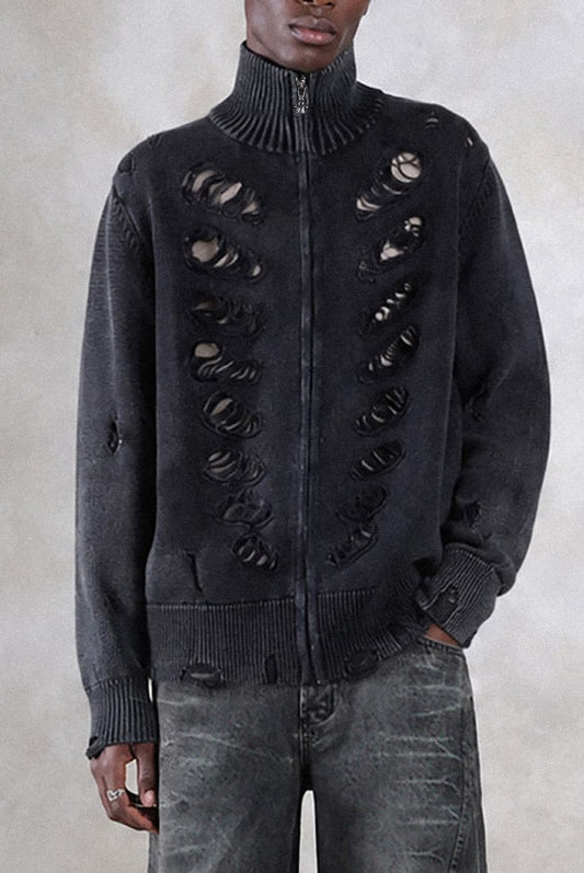 Avavav Kalle Zip Knit Sweater