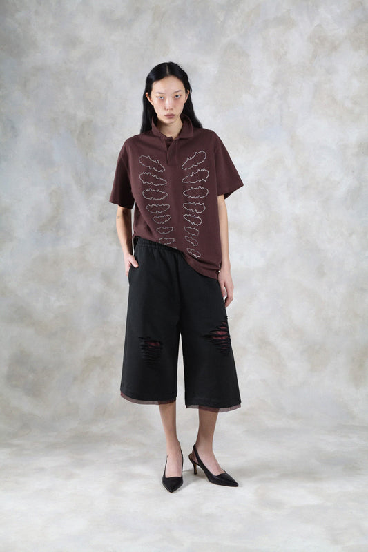 Avavav Allan Av-Logo Cut-Out Sweatpant Black