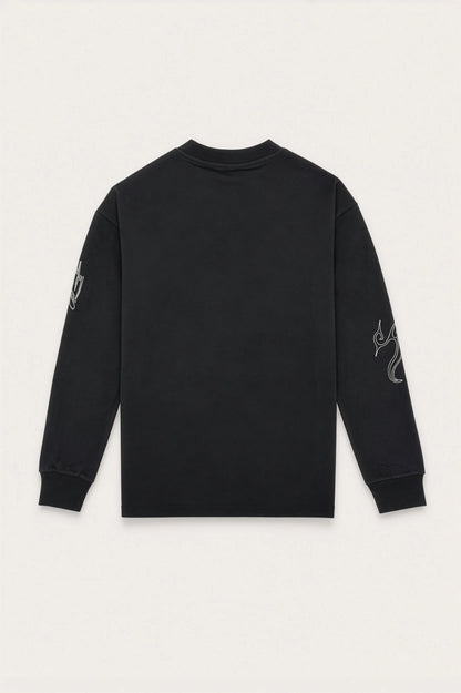 Avavav Tage X-Ray Handwriting Sweater
