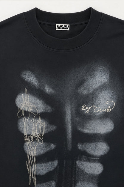 Avavav Tage X-Ray Handwriting Sweater