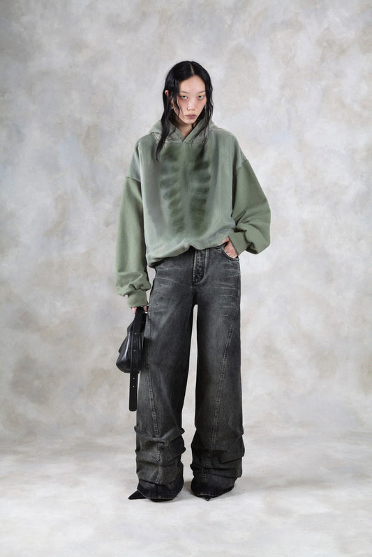 Avavav Trevor X-Rey Organza Hoodie
