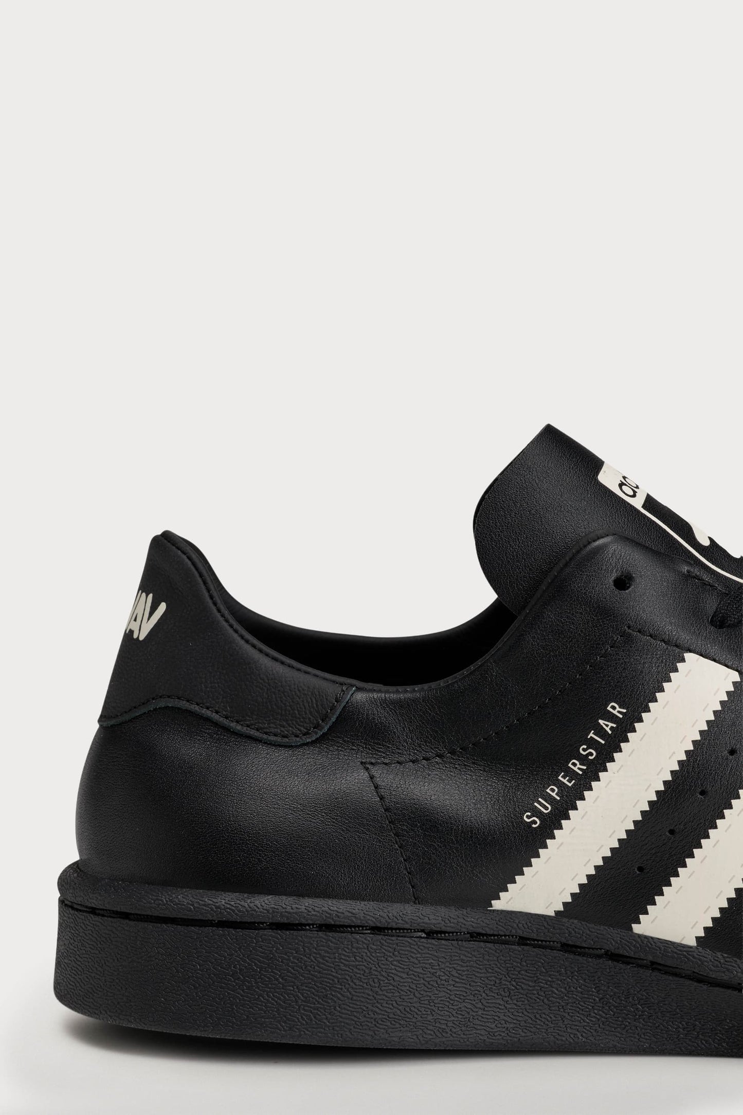 adidas Originals by Avavav unpadded Superstar Black