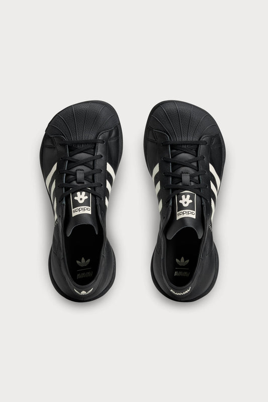 adidas Originals by Avavav unpadded Superstar Black