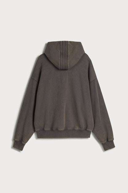 adidas Originals By Avavav Embossed Hoodie Carbon