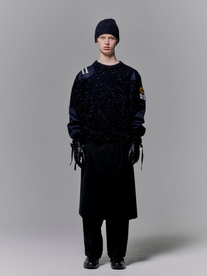 Cognomen Mixed Colour Command Sweater Navy