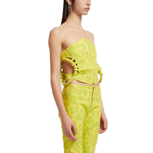 Giorgiandreazza Circle Lime Top