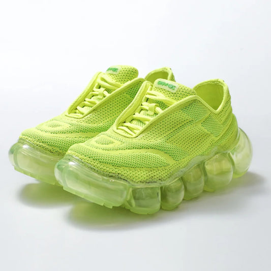 Grounds Jewelry Nazca Neon Yellow Shoes