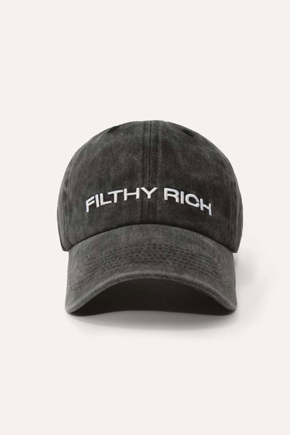 AVAVAV Filthy Rich Cap Washed Black
