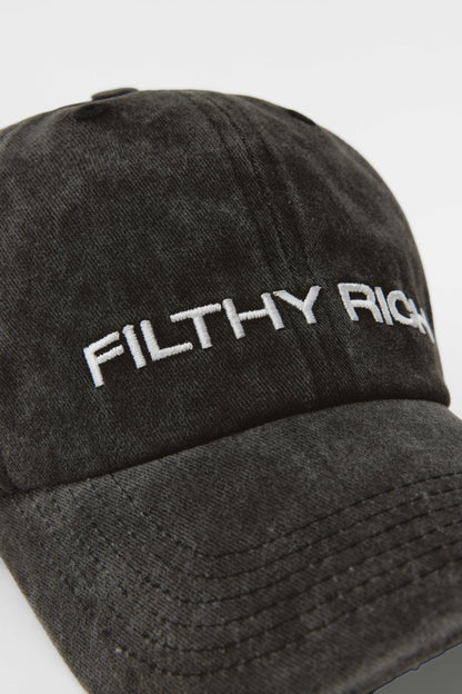 AVAVAV Filthy Rich Cap Washed Black