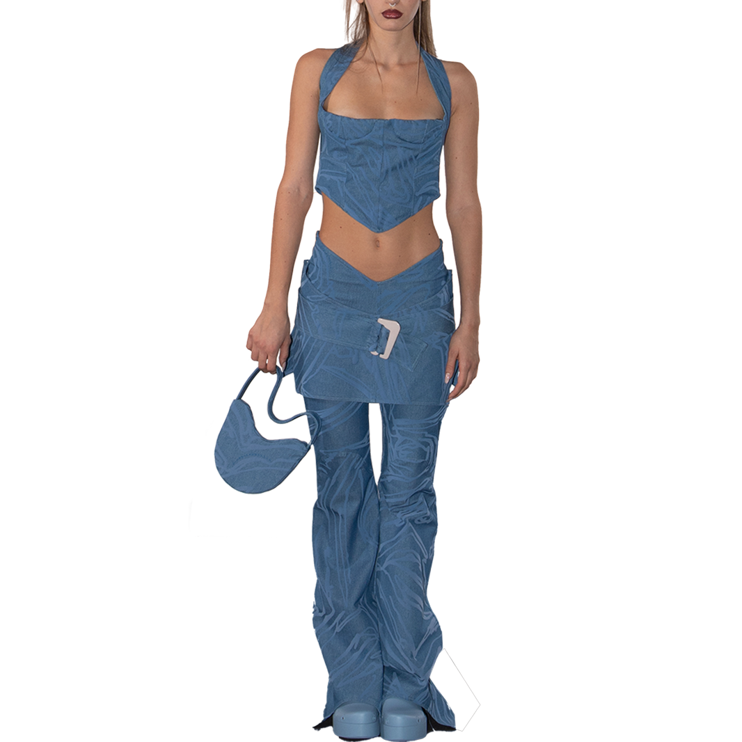 Giorgiandreazza Joey Denim Top