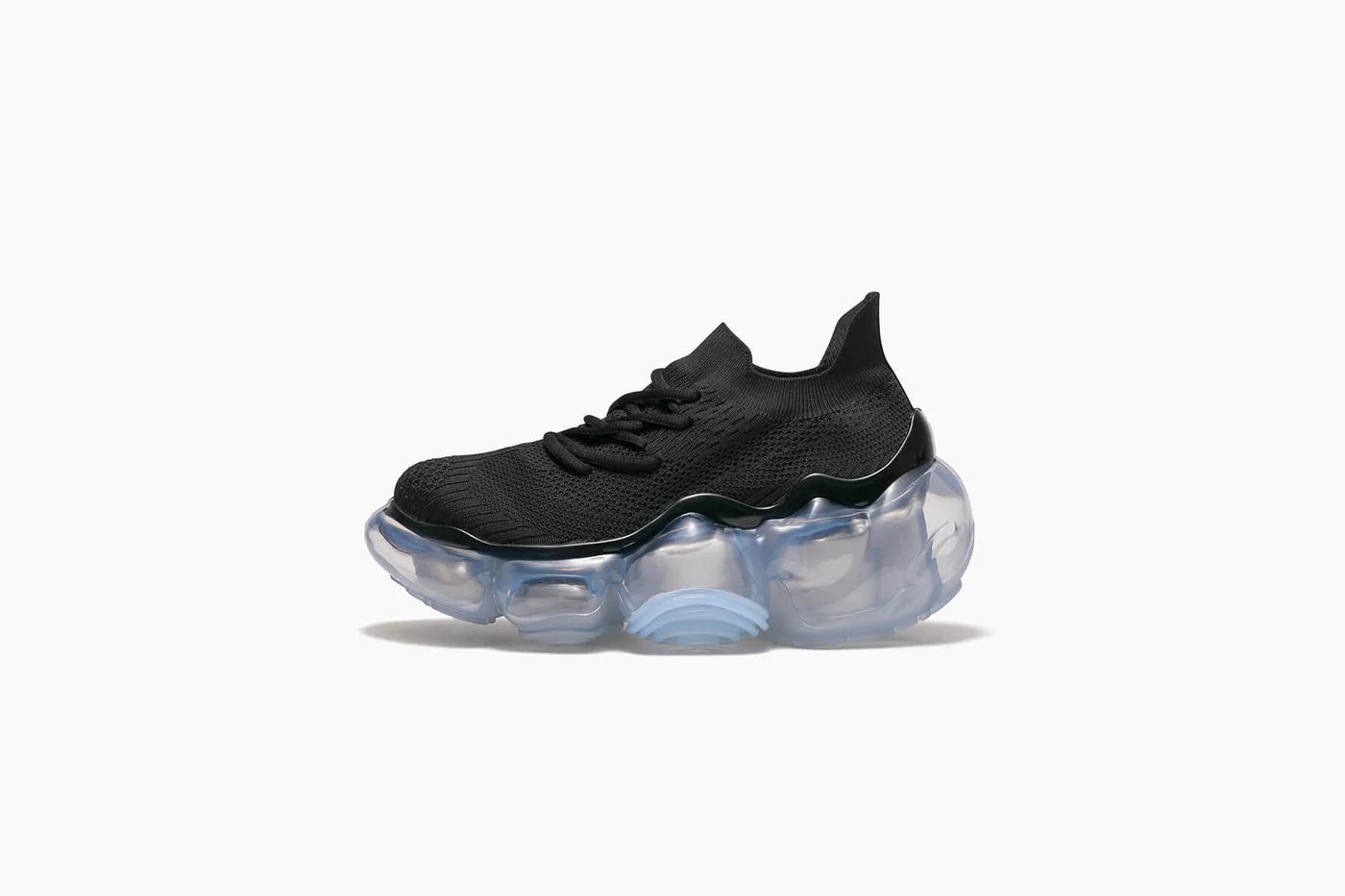 Grounds MOOPIE Black & Ice Gray Sneackers