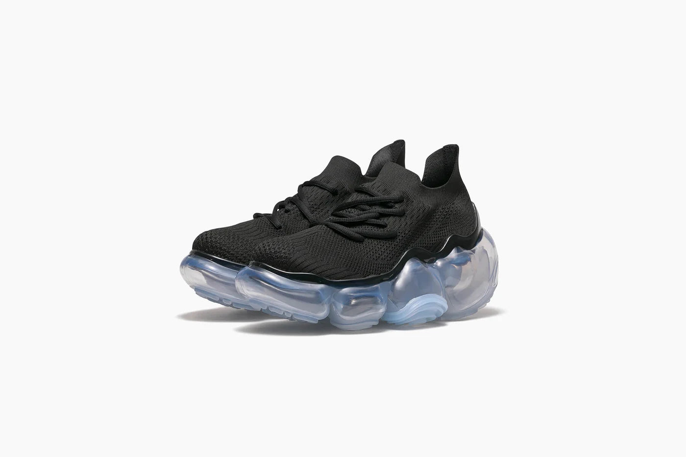 Grounds MOOPIE Black & Ice Gray Sneackers