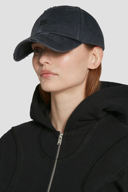 MISBHV Culture Research Unit Cap Washed Black