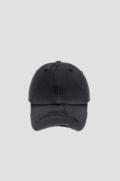 MISBHV Culture Research Unit Cap Washed Black