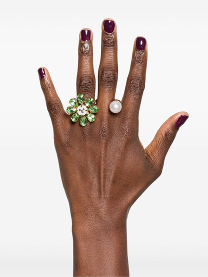 Charles Jeffrey LOVERBOY Crazy Daizy Pearl Ring