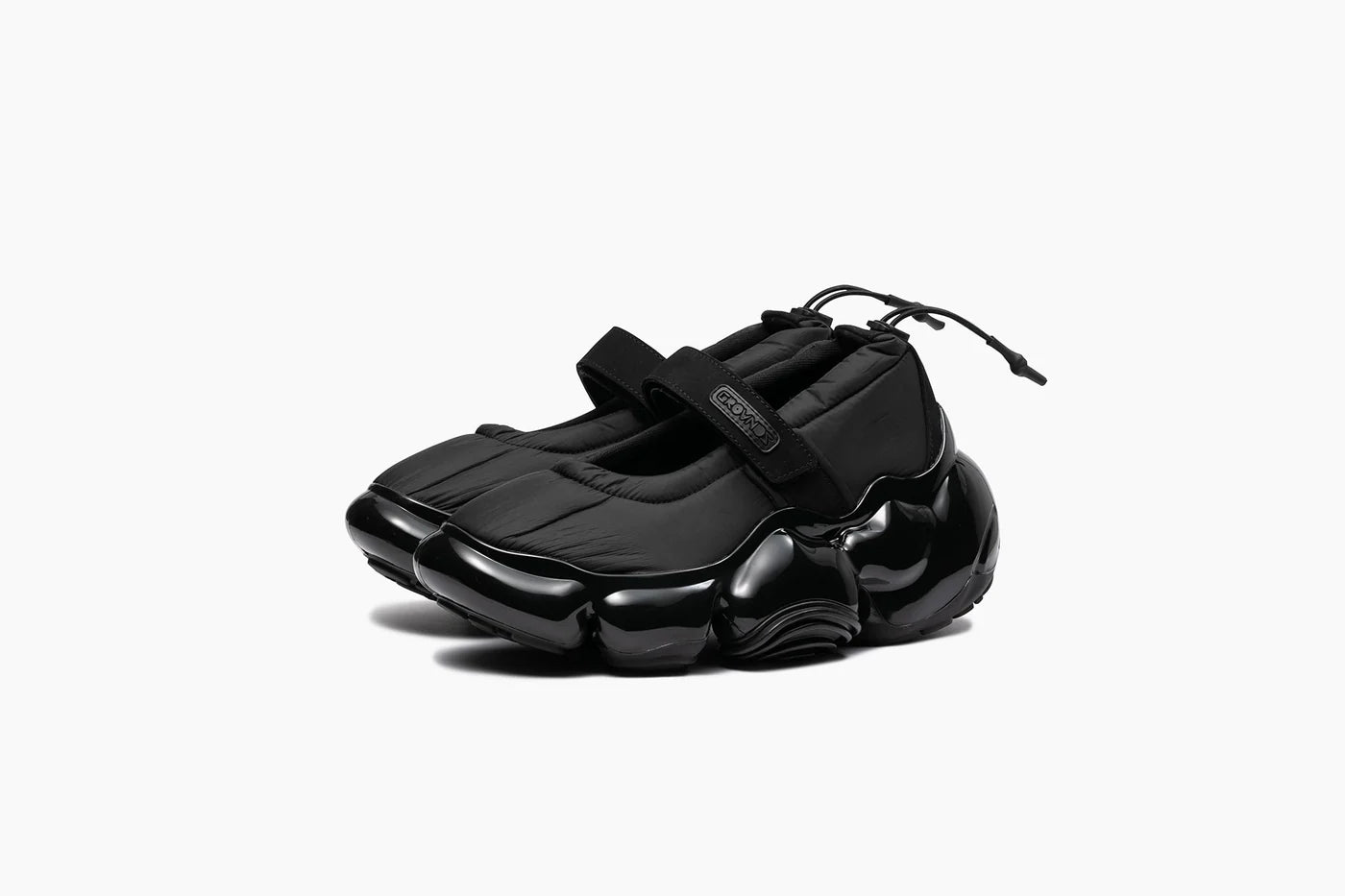 Grounds MOOPIE STRAP PUMPS Black Ballerinas
