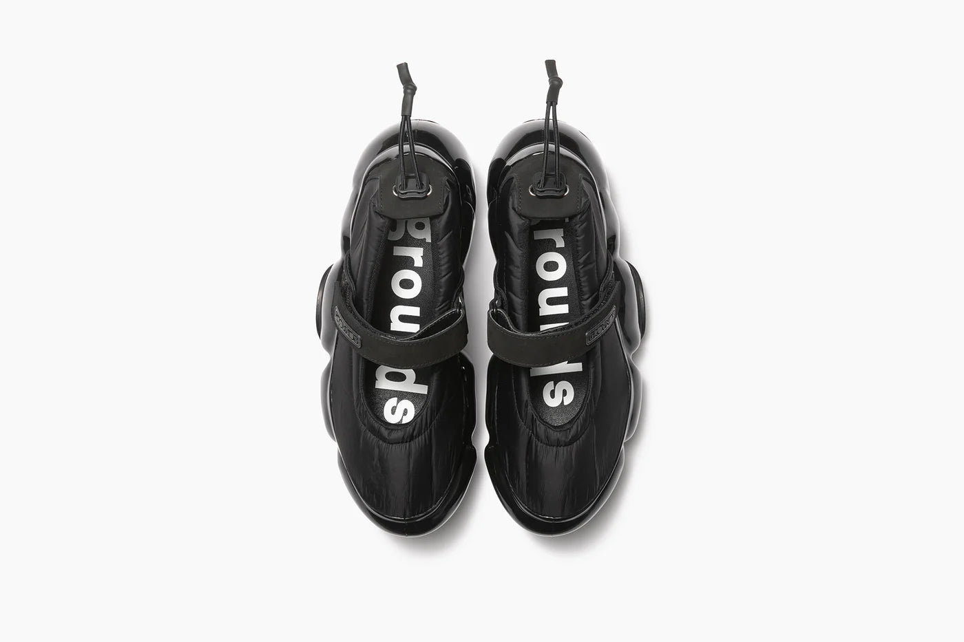 Grounds MOOPIE STRAP PUMPS Black Ballerinas