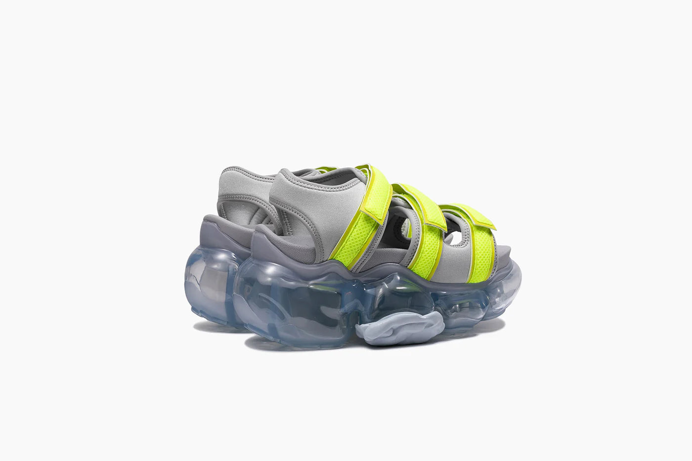 Grounds MOOPIE CATERPILLAR Neon Yellow & Icegray Sandals