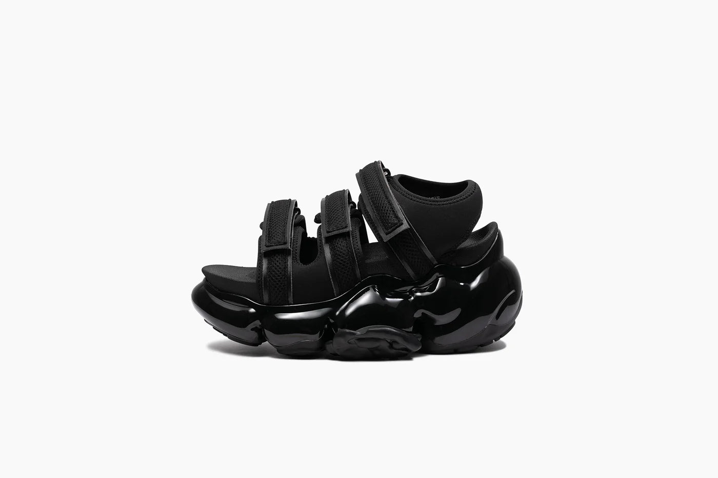 Grounds MOOPIE CATERPILLAR Black Sandals