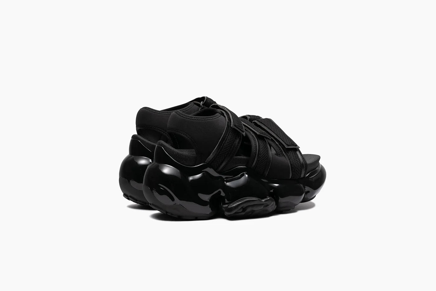 Grounds MOOPIE CATERPILLAR Black Sandals