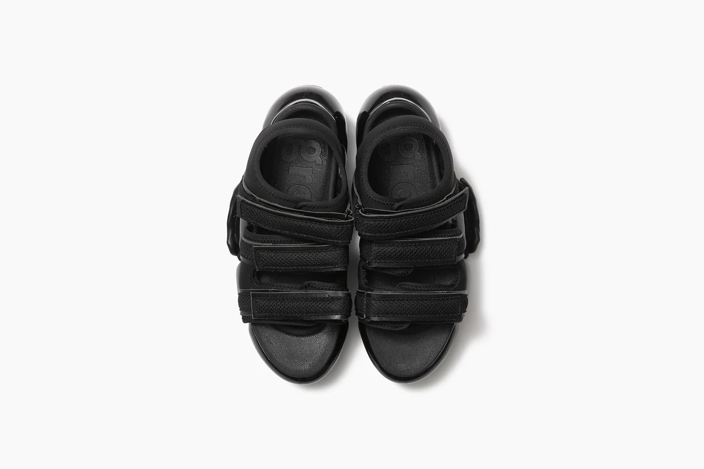 Grounds MOOPIE CATERPILLAR Black Sandals