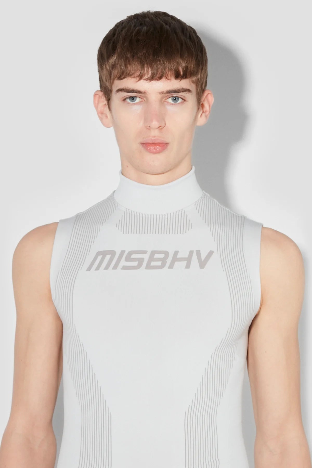 MISBHV Sport Sleeveless Top Light Gray