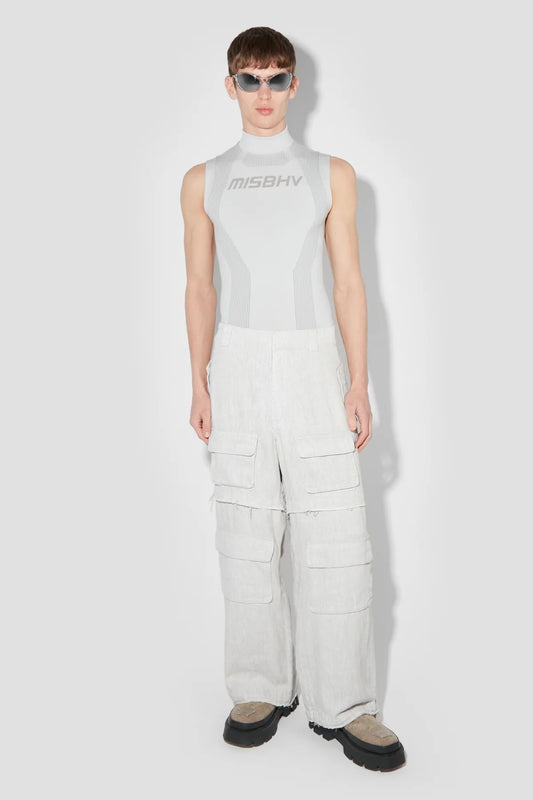 MISBHV Sport Sleeveless Top Light Gray