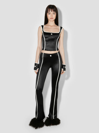 MISSBHV St Germain Flared Pant Black