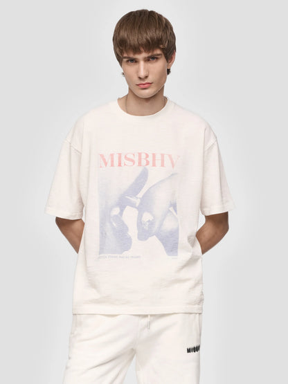 MISBHV Lip Stick T-Shirt White